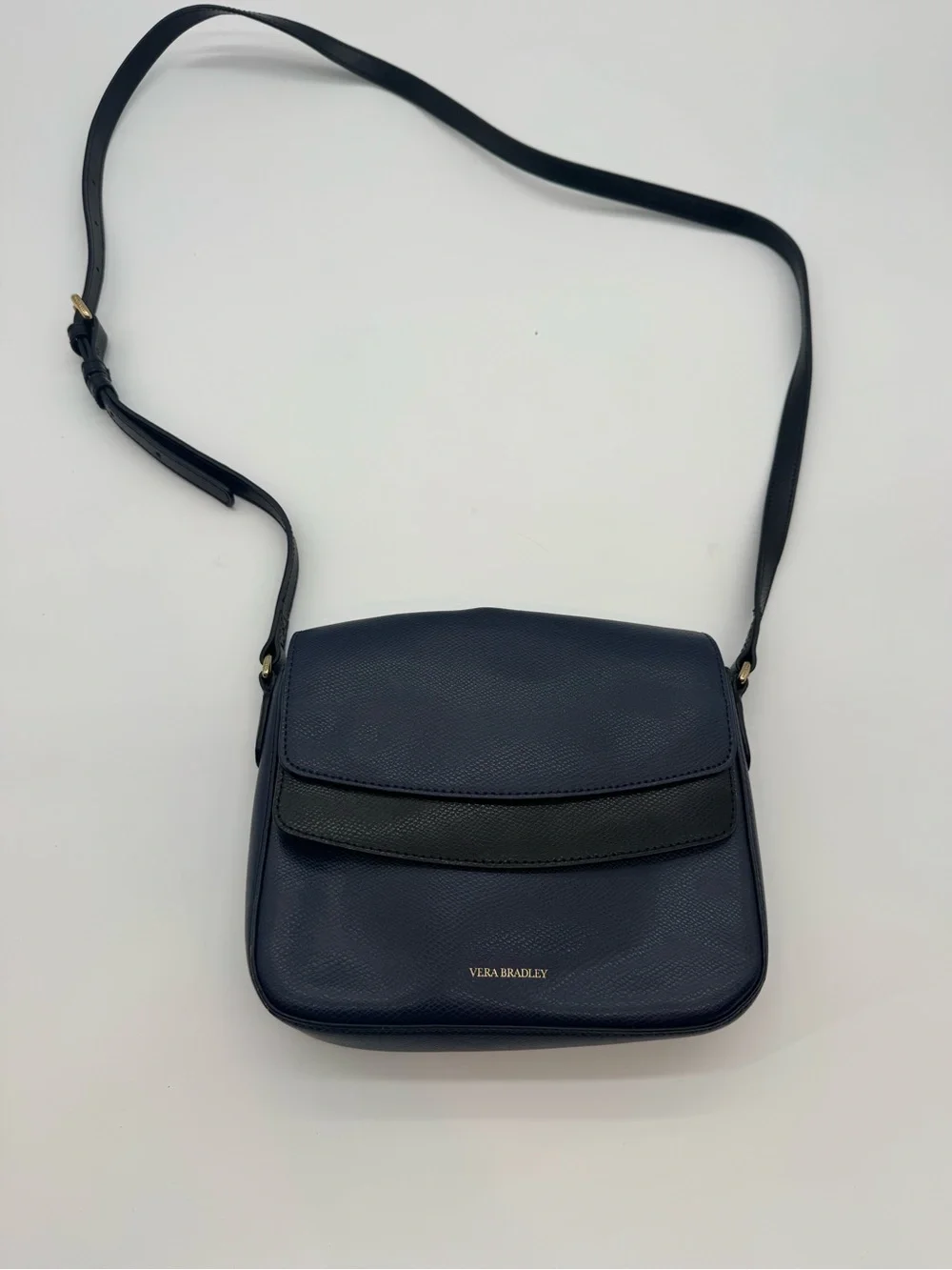 Vera Bradley Navy and Black Crossbody Bag